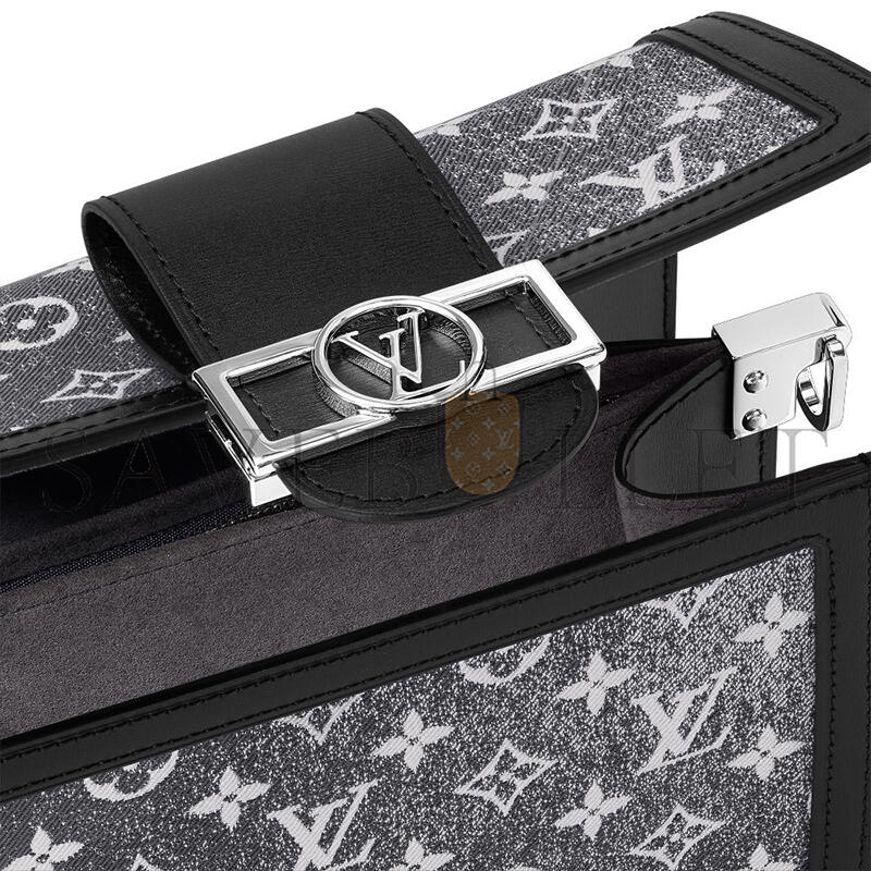 LOUIS VUITTON MASTER DENIM DAUPHINE MM M21458 (25*17*10.5cm)